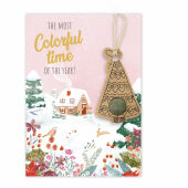 Blossombs - Kaart - Hanger Tree  - Xmas Winter Landscape