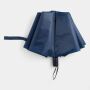 Opvouwbare, uit 2 secties bestaande manueel te openen paraplu REGULAR marineblauw