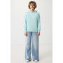 IQONIQ Yengo recycled katoen hoodie met steekzakken, crushed mint (L)