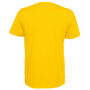 Cottover Gots T-shirt V-neck Man yellow S Cottover Gots T-shirt V-neck Man yellow S