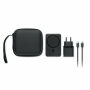 ATLAS - Powerbank reisset 5000mAh - Zwart ATLAS - Powerbank reisset 5000mAh - Zwart