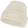 Boreas beanie met patch - Sandstone
