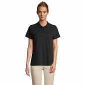 PULSE WOMEN - PULSE DAMES POLO - 3XL - Zwart