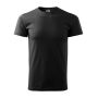 T-shirt men's Basic black L