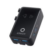 Anker Nano-reisadapter (5-in-1, 20 W), zwart