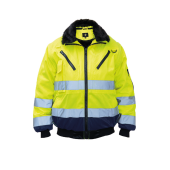 4-in-1 pilotenjas Oslo Hi Vis Yellow / Navy 5XL