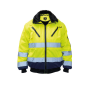 4-in-1 pilotenjas Oslo Hi Vis Yellow / Navy 5XL