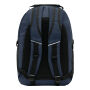 HYPE - Luxe polyester rugzak/ laptoptas blauw, zwart