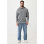 IQONIQ Rila lichtgewicht gerecycled katoen hoodie, light heather anthracite (XXXL)