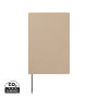 VINGA Baltimore RCS PU softcover notitieboek, greige VINGA Baltimore RCS PU softcover notitieboek, greige