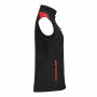 Printer Prime Softshell Vest Lady Black/Red 3XL