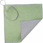 rPET golfhanddoek Idris zwart