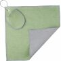 rPET golfhanddoek Idris zwart