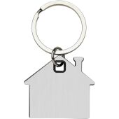 Nook huisvormige sleutelhanger - Zwart