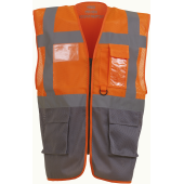 Hi Vis Orange / Grey
