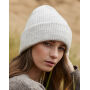 Cosy Ribbed Beanie - Grey Marl - One Size