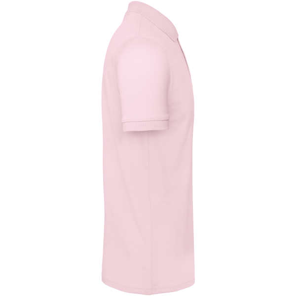 Men's organic polo shirt Orchid Pink M Men's organic polo shirt Orchid Pink M