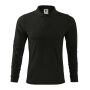 Polo Shirt men's Single J. LS black S