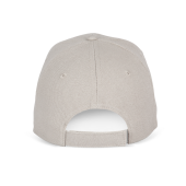 Baseballpet - 6 panelen Light Grey One Size Baseballpet - 6 panelen Light Grey One Size