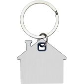 Nook huisvormige sleutelhanger - Blauw