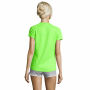 SPORTY WOMEN - SPORTYdames t-shirt 140g - L - Neon Groen