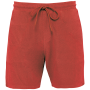 Ecologische badstof herenshort Paprika XL