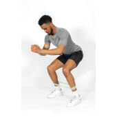 4-delige elastische fitnessbanden in etui, zwart