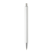 Amisk RCS certificeret genanvendt aluminium pen, sølv, grå