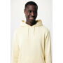 IQONIQ Rila lichtgewicht gerecycled katoen hoodie, cream yellow (M)