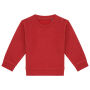 Ecologische baby sweater Terracotta Red 6M
