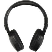Ancha gerecycleerde plastic draadloze Bluetooth®-hoofdtelefoon over-ear - Zwart