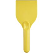 Chilly large recycled plastic ice scraper - Geel