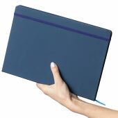 Notitieboek A4 Azure blauw Notitieboek A4 Azure blauw