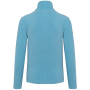 Microfleece met rits heren Cloudy blue heather XXL