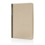 Stylo suikerrietpapier A5 notitieboek, bruin