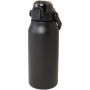 Giganto 1600 ml vacuüm geïsoleerde fles van RCS-gecertificeerd gerecycled roestvrij staal en koper - Zwart