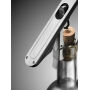 AdHoc PushPull-kurkentrekker, grijs, zwart AdHoc PushPull-kurkentrekker, grijs, zwart