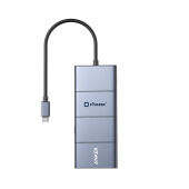 Anker PowerExpand 11-in-1 USB-C PD 10 Gbps-datahub, grijs