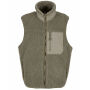 Bonded Sherpa Vest pale olive XS Bonded Sherpa Vest pale olive XS