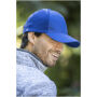 Drake 6 panel trucker-cap - Blauw