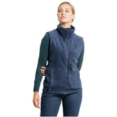 Bellagio unisex fleece bodywarmer - Wit - 2XL