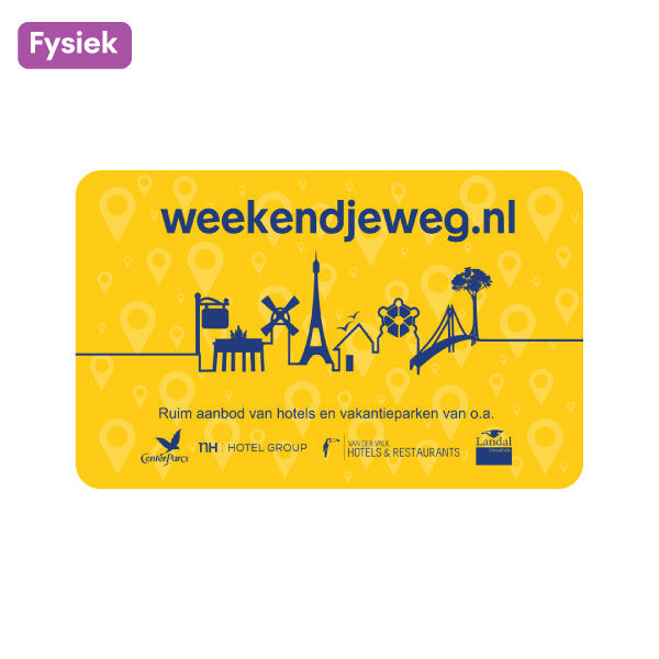 Weekendjeweg.nl I Fysieke kaart