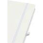 Spectrum A5 recycled hard cover notebook - White
