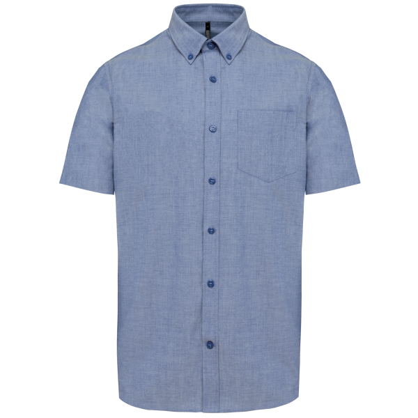 Herren Oxford Kurzarmhemd Oxford Cobalt Blue XL Herren Oxford Kurzarmhemd Oxford Cobalt Blue XL