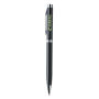 Luzern pen, zwart, zilver