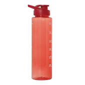 AQUA LEVEL - Sportdrinkfles rood