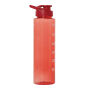 AQUA LEVEL - Sportdrinkfles rood AQUA LEVEL - Sportdrinkfles rood