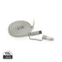 Arc Ultra-thin RCS recycled 60W 2 in 1 magnetische kabel, grijs