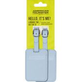 American Tourister Ta Luggage Tag X2