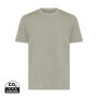 Iqoniq Sierra lichtgewicht gerecycled katoen t-shirt, light heather green (M)